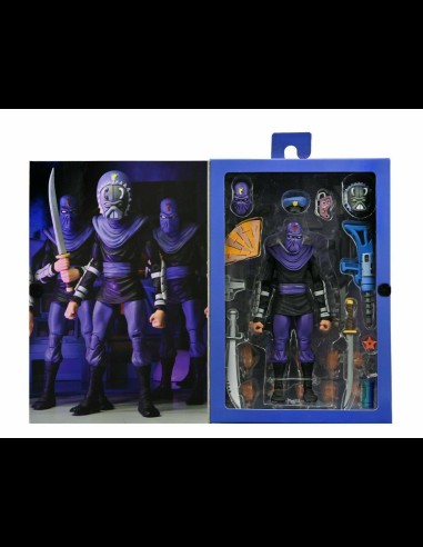 NECA - TMNT Cartoon Foot Soldier DLX A.Figure