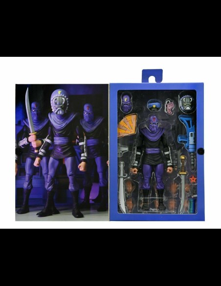 NECA - TMNT Cartoon Foot Soldier DLX A.Figure