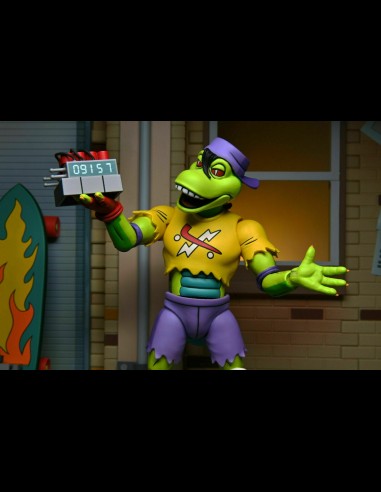 NECA - TMNT Cartoon Ninja Turtles Mondo Gecko Ultimate A.Figure