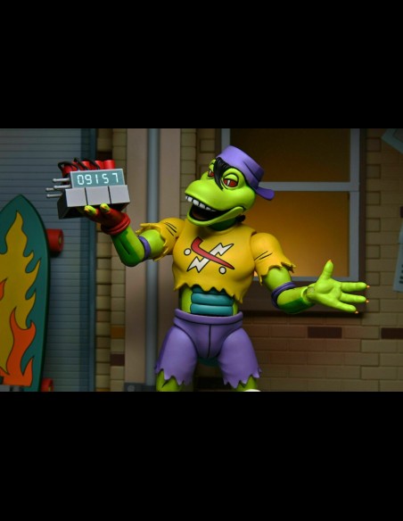 NECA - TMNT Cartoon Ninja Turtles Mondo Gecko Ultimate A.Figure