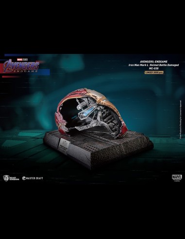 BEAST KINGDOM - Avengers: Endgame Iron Man Mark 50 Battle Damaged Helmet