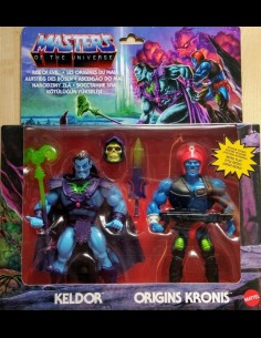 MATTEL - Masters of the Universe Origins Action Figure 2-Pack 2021 Rise of Evil Exclusive Keldor & Origins Kronis 14 cm