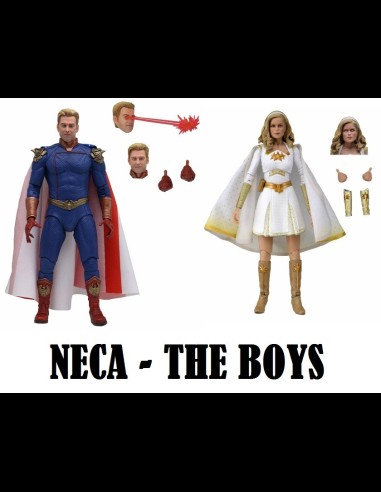NECA - The Boys Homelander & Starlight Ultimate A.Figure