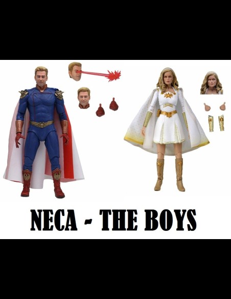 NECA - The Boys Homelander & Starlight Ultimate A.Figure