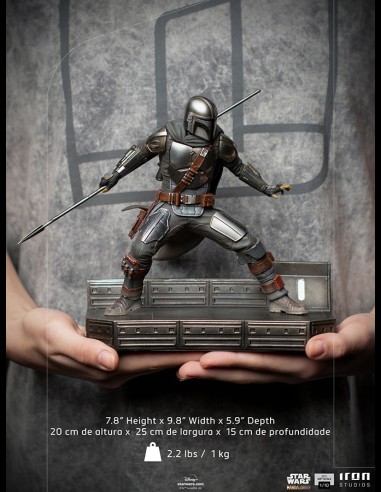 IRON STUDIOS - The Mandalorian 1/10 Art Statua
