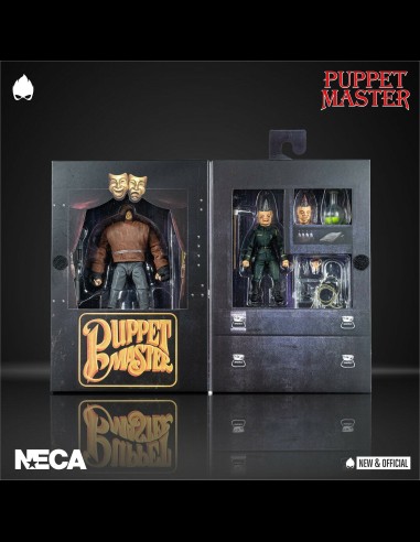 NECA - Puppet Master Ultimate Pinhead - Tunneler - Blade - Torch A.Figure set completo