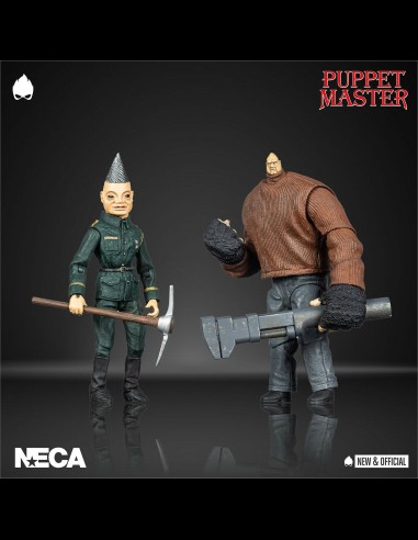 NECA - Puppet Master Ultimate Pinhead - Tunneler - Blade - Torch A.Figure set completo