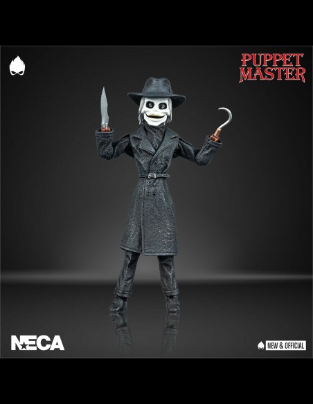 NECA - Puppet Master Ultimate Pinhead - Tunneler - Blade - Torch A.Figure set completo