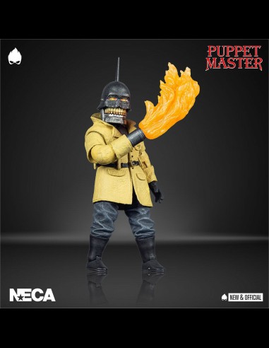 NECA - Puppet Master Ultimate Pinhead - Tunneler - Blade - Torch A.Figure set completo