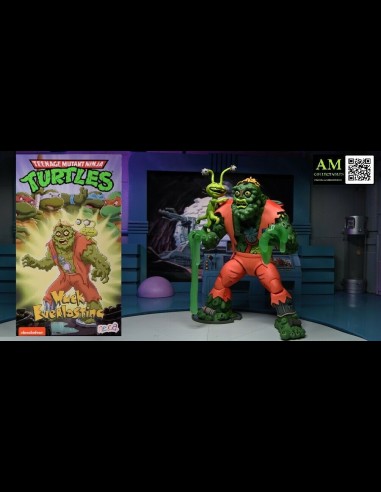 BANDAI - TMNT Cartoon Ninja Turtles Muckman Ultimate A.Figure