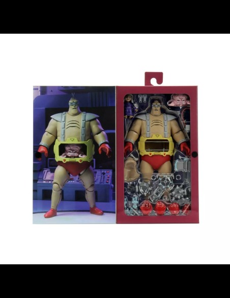 NECA - TMNT Cartoon Ninja Turtles Krang Android Body Ultimate A.Figure
