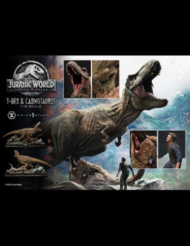 PRIME 1 - Jurassic World: Fallen Kingdom T-Rex vs Carnotaurus