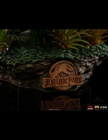 IRON STUDIOS - Jurassic Park The 2 Raptors 1/10 Statua