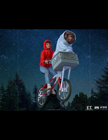 IRON STUDIOS - E.T. Extraterrestre Art Scale Statue 1/10 E.T. & Elliot 24 cm