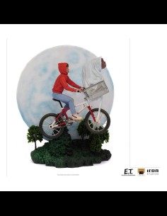 IRON STUDIOS DELUXE - E.T. Extraterrestre Deluxe Art Scale Statue 1/10 E.T. & Elliot 27 cm 2