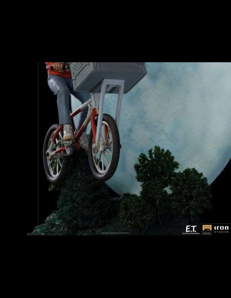 IRON STUDIOS DELUXE - E.T. Extraterrestre Deluxe Art Scale Statue 1/10 E.T. & Elliot 27 cm