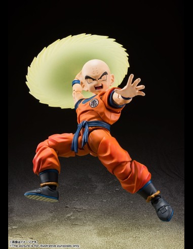 BANDAI -Dragonball Z Krillin Crilin Earth Strong Man SH Figuarts