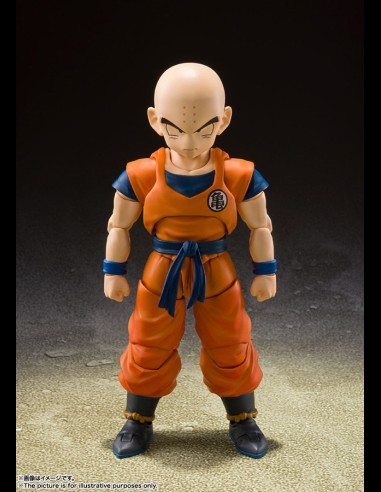 BANDAI -Dragonball Z Krillin Crilin Earth Strong Man SH Figuarts
