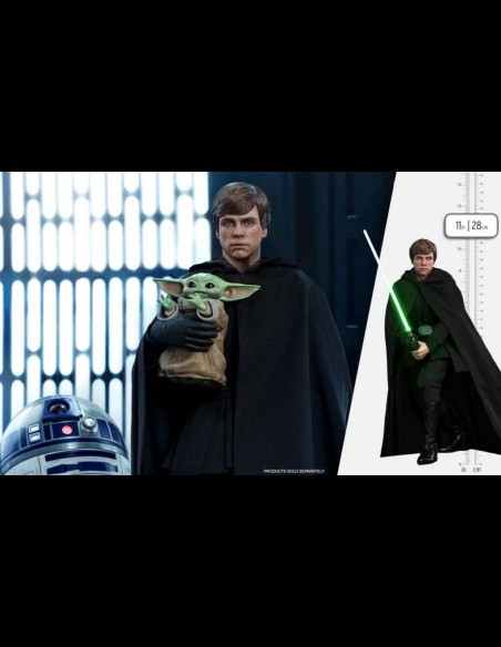 HOT TOYS - Star Wars: The Mandalorian - Luke Skywalker 1:6 Scale Figure