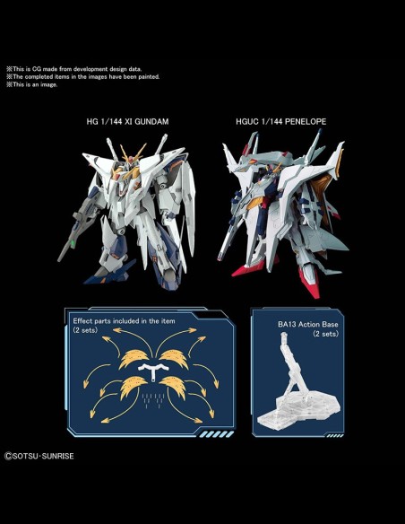 BANDAI - HGUC Gundam Xi 1/144