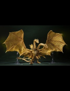 BANDAI - Godzilla: King of the Monsters S.H. MonsterArts Action Figure King Ghidorah (Special Color Ver.) 25