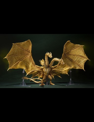 BANDAI - Godzilla: King of the Monsters S.H. MonsterArts Action Figure King Ghidorah (Special Color Ver.) 25