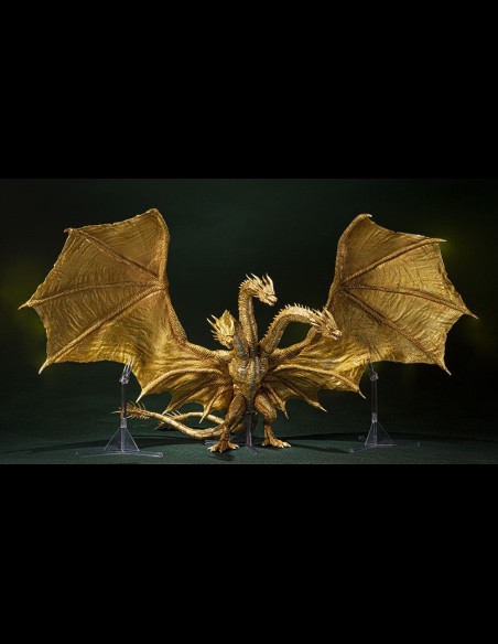 BANDAI - Godzilla: King of the Monsters S.H. MonsterArts Action Figure King Ghidorah (Special Color Ver.) 25