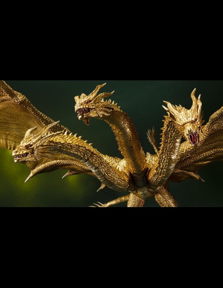 BANDAI - Godzilla: King of the Monsters S.H. MonsterArts Action Figure King Ghidorah (Special Color Ver.) 25
