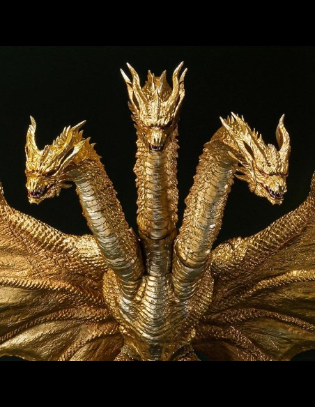 BANDAI - Godzilla: King of the Monsters S.H. MonsterArts Action Figure King Ghidorah (Special Color Ver.) 25