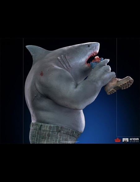 IRON STUDIOS - The Suicide Squad BDS Art Scale Statue 1/10 King Shark 23 cm