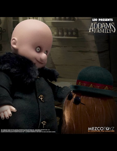 The Addams Family Living Dead Dolls Zio Fester & Cugino It 13 - 25 cm