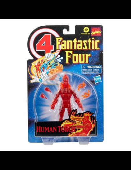 HASBRO - Marvel Legends Retro Collection Action Figures 15 cm Fantastic Four 2021 Wave 1