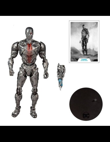 McFARLANE - DC Justice League Movie Action Figure Cyborg (Helmet) 18 cm