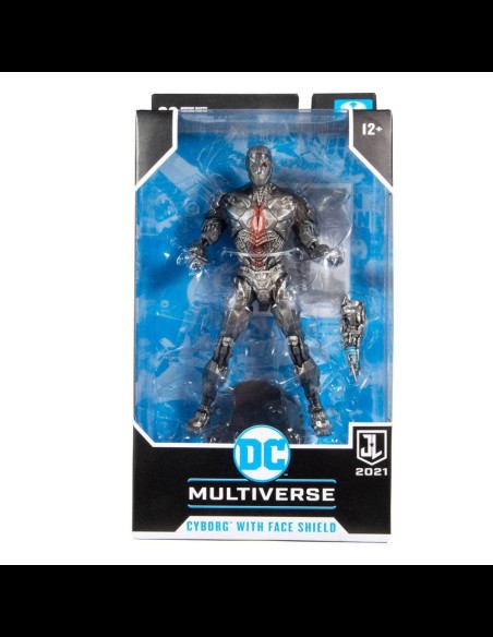 McFARLANE - DC Justice League Movie Action Figure Cyborg (Helmet) 18 cm