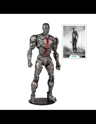 McFARLANE - DC Justice League Movie Action Figure Cyborg (Helmet) 18 cm