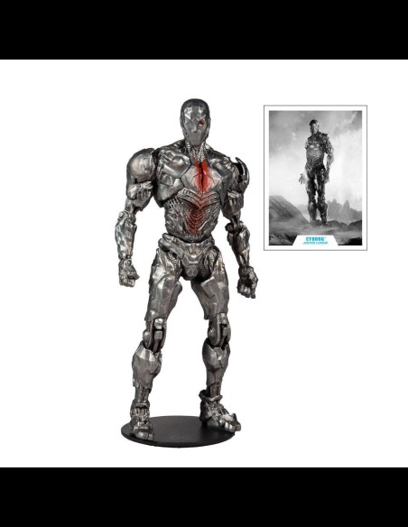 McFARLANE - DC Justice League Movie Action Figure Cyborg (Helmet) 18 cm