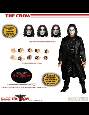MEZCO - One:12 The Crow Il Corvo A.Figure