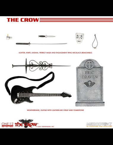 MEZCO - One:12 The Crow Il Corvo A.Figure