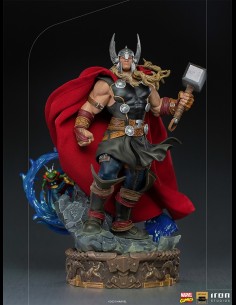 IRON STUDIOS - Thor Unleashed Deluxe Art Statua