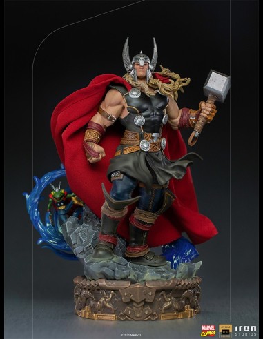 IRON STUDIOS - Thor Unleashed Deluxe Art Statua