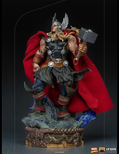 IRON STUDIOS - Thor Unleashed Deluxe Art Statua
