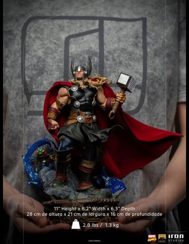 IRON STUDIOS - Thor Unleashed Deluxe Art Statua