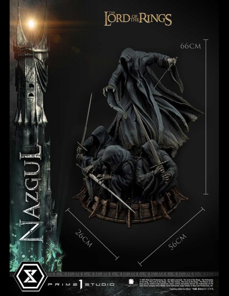 PRIME 1 DELUXE - Lord of the Rings Nazgul Bonus Version Statua