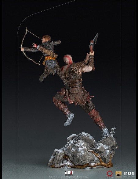 IRON STUDIOS - God of War Kratos & Atreus 1/10 Art Scale Statua