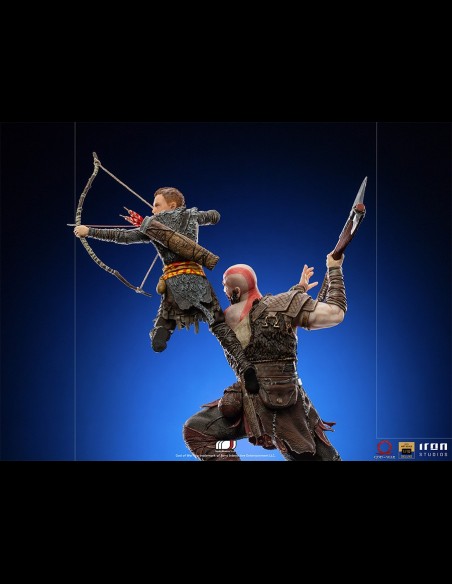 IRON STUDIOS - God of War Kratos & Atreus 1/10 Art Scale Statua