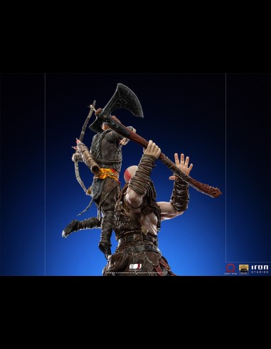 IRON STUDIOS - God of War Kratos & Atreus 1/10 Art Scale Statua