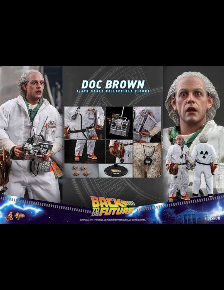 HOT TOYS - Back to the Future: Doc Brown 1:6 Scale Figure