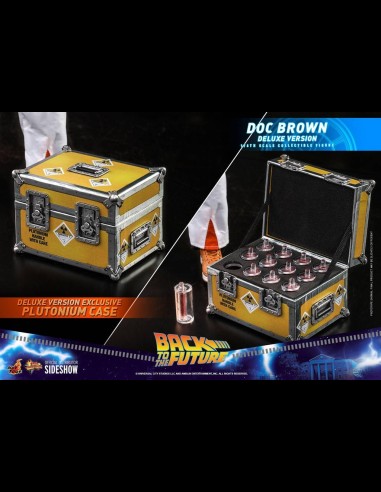 HOT TOYS EXCLUSIVE - Back to the Future: Deluxe Doc Brown 1:6 Scale Figure