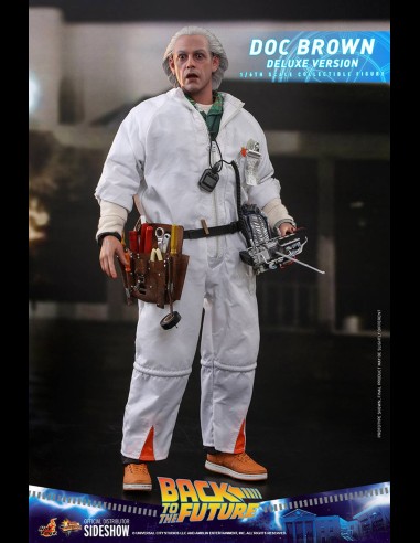 HOT TOYS EXCLUSIVE - Back to the Future: Deluxe Doc Brown 1:6 Scale Figure