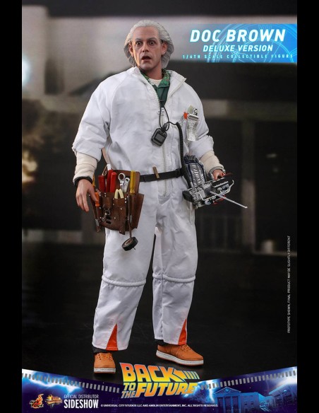 HOT TOYS EXCLUSIVE - Back to the Future: Deluxe Doc Brown 1:6 Scale Figure